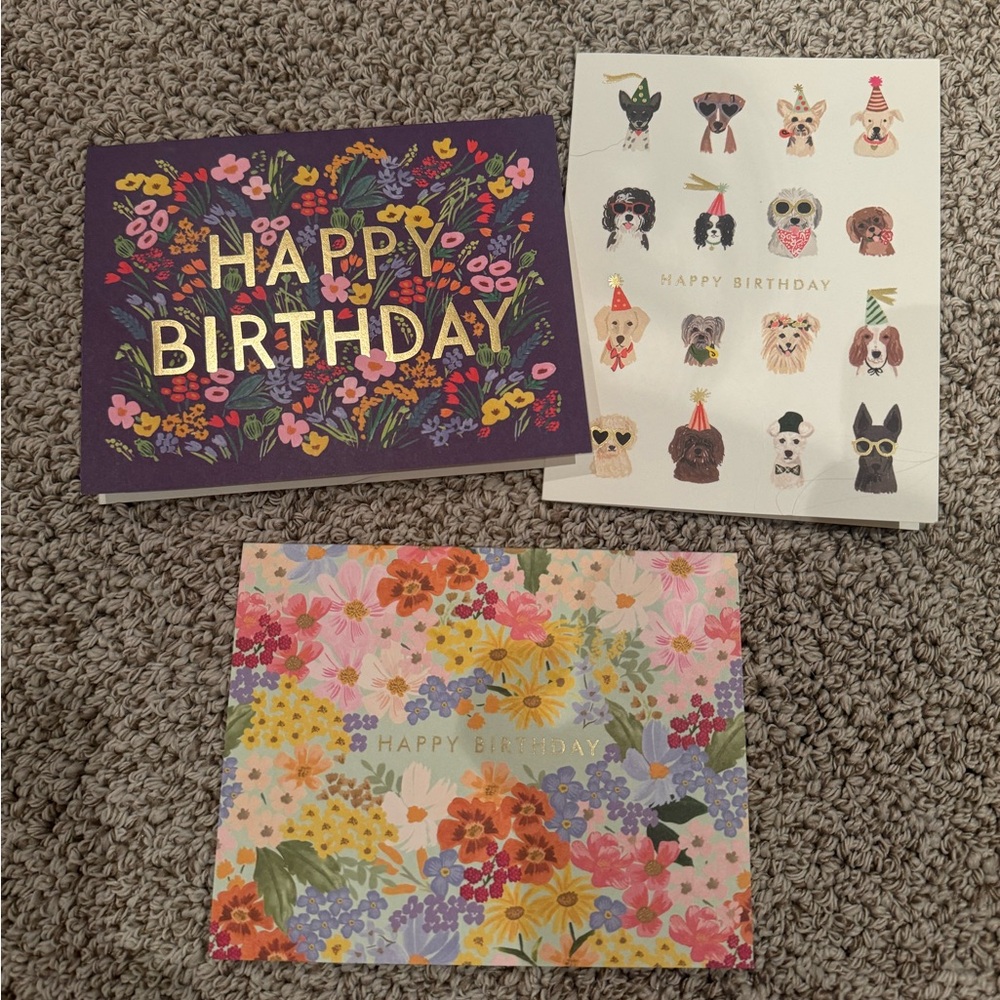 Rifle Paper Co Birthday Card Set